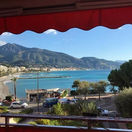 아파트 Ciel Et Mer, Agreable 4 Couchages Bord De Mer Clim Wifi Balcon 로퀴에브륀캡마르탱